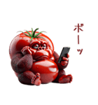 トマトゴリラはやる気がないw（個別スタンプ：14）