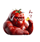 トマトゴリラはやる気がないw（個別スタンプ：35）