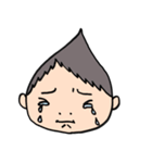変な髪の者〜ネガティブな気持ち〜（個別スタンプ：33）