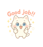 もふもふねこスタンプ40個（個別スタンプ：22）