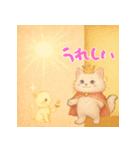 ハッピー白猫の日常（個別スタンプ：29）