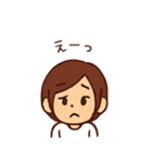 毎日使える！ゆるかわ女の子スタンプ（個別スタンプ：11）