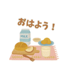 北欧風ナチュラルあいさつスタンプ（個別スタンプ：1）
