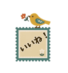 北欧風ナチュラルあいさつスタンプ（個別スタンプ：20）