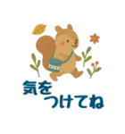 北欧風ナチュラルあいさつスタンプ（個別スタンプ：25）
