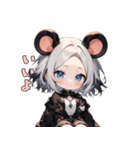 ちゅー！ネズミガール（個別スタンプ：33）