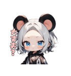 ちゅー！ネズミガール（個別スタンプ：36）