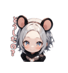 ちゅー！ネズミガール（個別スタンプ：37）