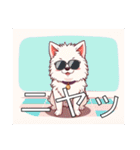 日本スピッツがいっぱい（個別スタンプ：16）