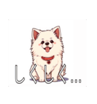 日本スピッツがいっぱい（個別スタンプ：21）