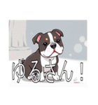 スタッフォードシャーブルテリアがいっぱい（個別スタンプ：36）