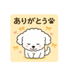 毎日使える☆もふもふワンちゃんスタンプ 3（個別スタンプ：4）