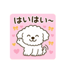 毎日使える☆もふもふワンちゃんスタンプ 3（個別スタンプ：17）