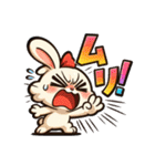 デレうさぎモカの毎日スタンプ1（個別スタンプ：19）