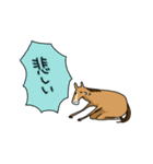 気分低下中な馬（個別スタンプ：26）