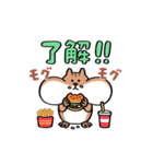 いったん食べるのやめようか（個別スタンプ：1）