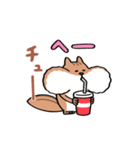 いったん食べるのやめようか（個別スタンプ：22）