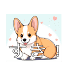 コーギー（ペンブローク）（個別スタンプ：14）