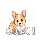 コーギー（ペンブローク）（個別スタンプ：23）