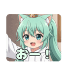 好奇心旺盛みなみちゃんスタンプ（個別スタンプ：9）