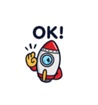 発進！ロケットさん（個別スタンプ：37）