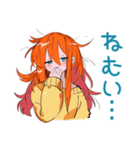 ポップな女の子の待ち合わせ連絡（個別スタンプ：30）