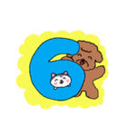 トイプーちゃん数字と曜日スタンプ（個別スタンプ：6）