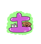 トイプーちゃん数字と曜日スタンプ（個別スタンプ：37）