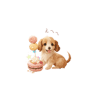 ミニチュアダックス×スイーツ♡（個別スタンプ：12）