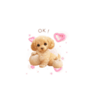ミニチュアダックス×スイーツ♡（個別スタンプ：15）