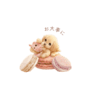 ミニチュアダックス×スイーツ♡（個別スタンプ：20）