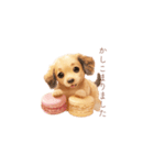 ミニチュアダックス×スイーツ♡（個別スタンプ：35）