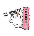 家族へ連絡する！ネコ！（個別スタンプ：1）