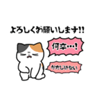 家族へ連絡する！ネコ！（個別スタンプ：26）