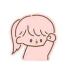 女の子◎組み合わせて使える♩ 敬語（個別スタンプ：4）