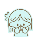 女の子◎組み合わせて使える♩ 敬語（個別スタンプ：6）