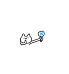 省スペースしょぼいねこ（個別スタンプ：14）