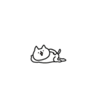 省スペースしょぼいねこ（個別スタンプ：32）