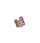 ペラペラねこりす（個別スタンプ：4）