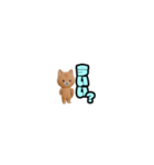 ペラペラねこりす（個別スタンプ：5）