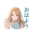 優しいお姉さん★進捗チェック（個別スタンプ：2）