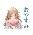 優しいお姉さん★進捗チェック（個別スタンプ：25）