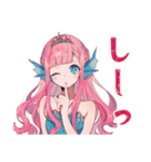 人魚姫の毎日あいさつ♡（個別スタンプ：25）