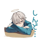 病みかわ出勤★天使界隈くん（個別スタンプ：11）