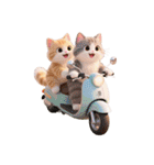 萌え猫小劇場 – 可愛いねこLINEスタンプ（個別スタンプ：7）