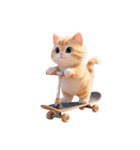 萌え猫小劇場 – 可愛いねこLINEスタンプ（個別スタンプ：10）