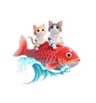 萌え猫小劇場 – 可愛いねこLINEスタンプ（個別スタンプ：14）