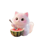 萌え猫小劇場 – 可愛いねこLINEスタンプ（個別スタンプ：21）