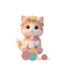 萌え猫小劇場 – 可愛いねこLINEスタンプ（個別スタンプ：24）