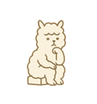 アルパカ厭世モード (えいご) Ver4（個別スタンプ：11）